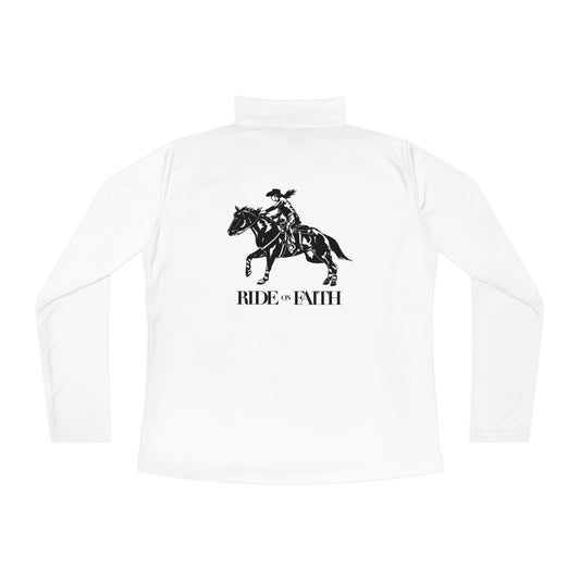 Ride on Faith Quarter-Zip Pullover