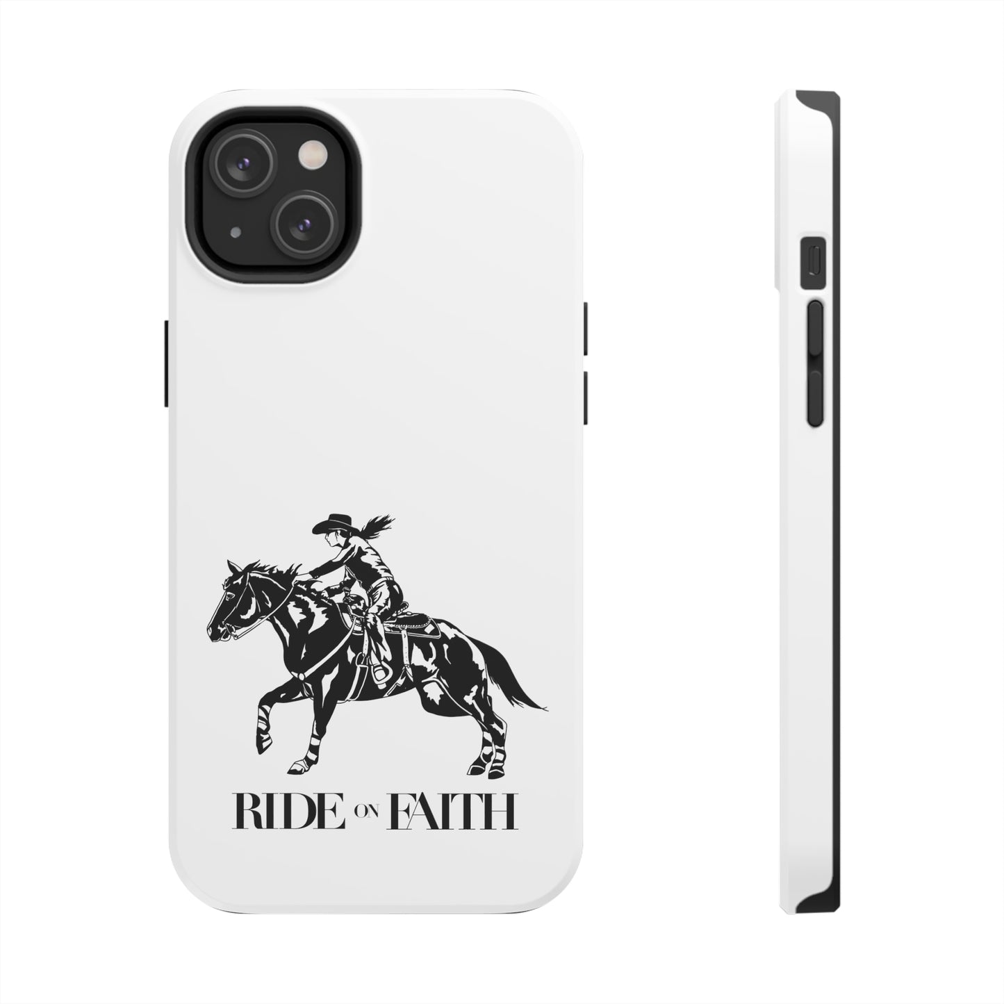 Ride on Faith iPhone Cases