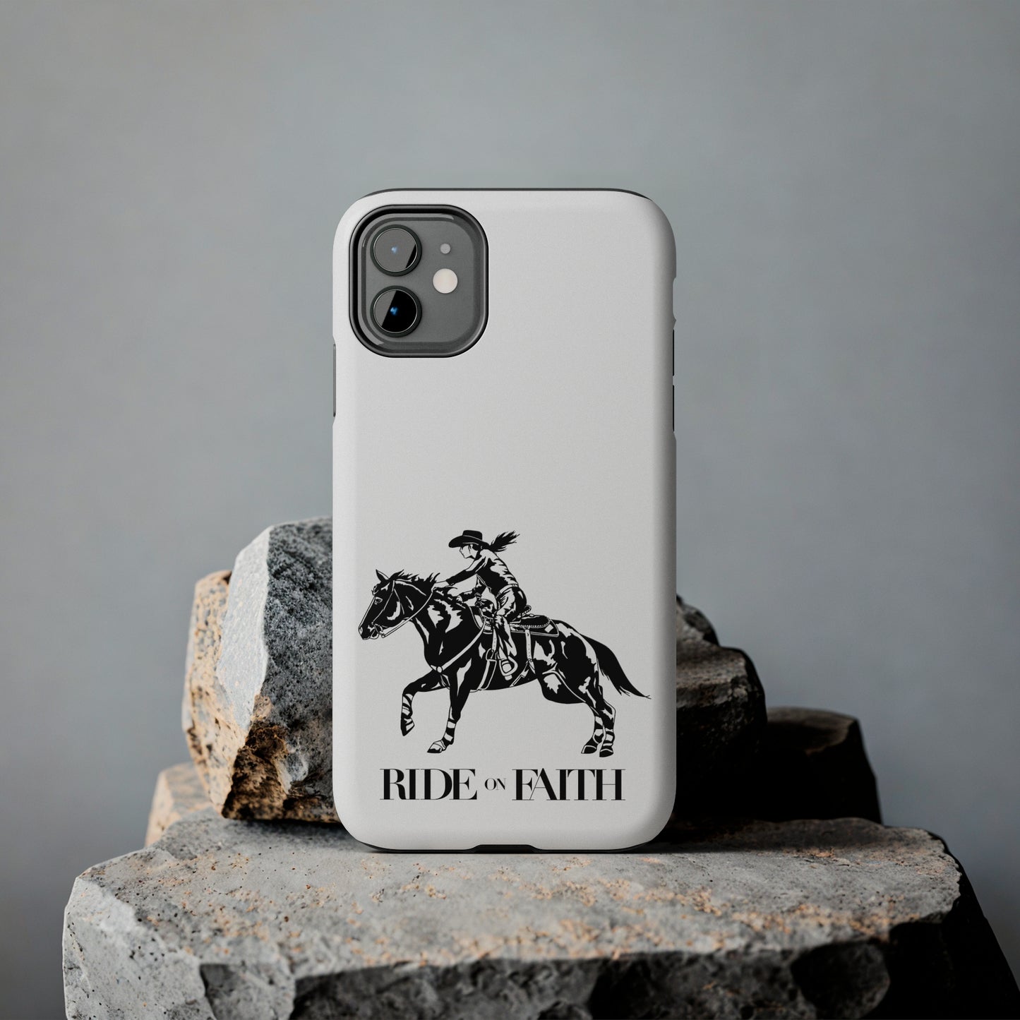 Ride on Faith iPhone Cases