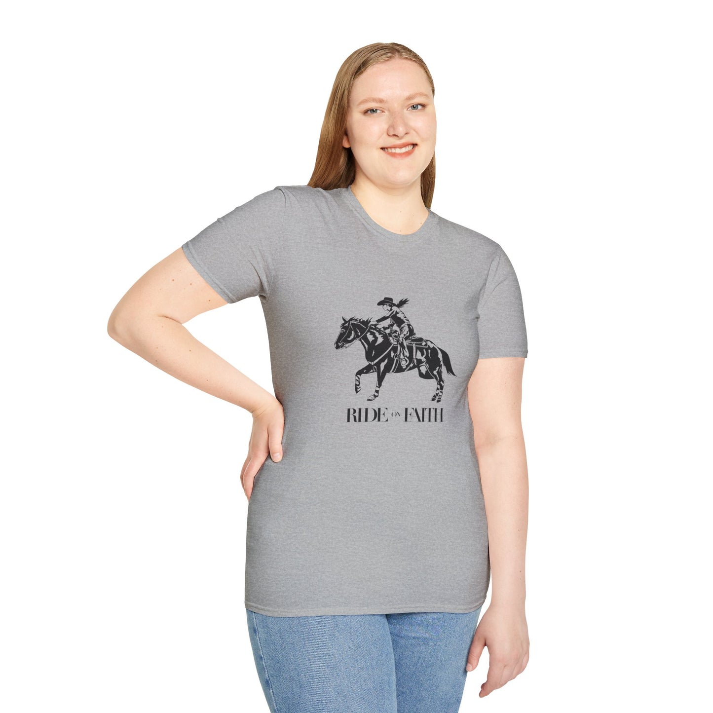 Ride on Faith Unisex T-Shirt