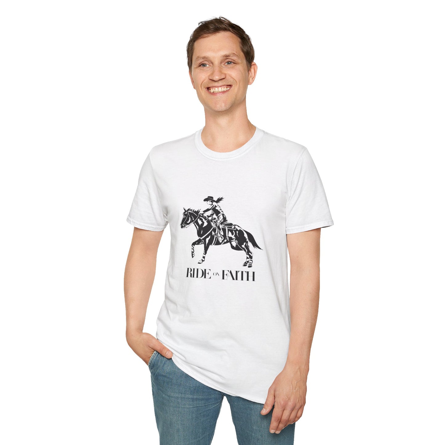 Ride on Faith Unisex T-Shirt