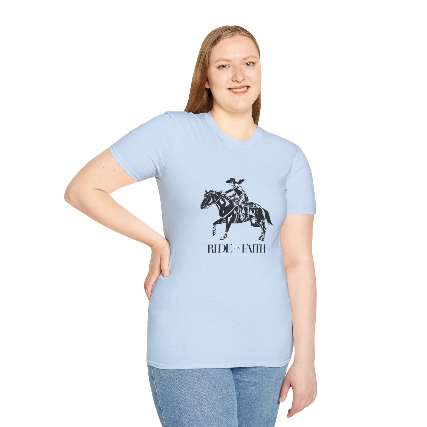 Ride on Faith Unisex T-Shirt