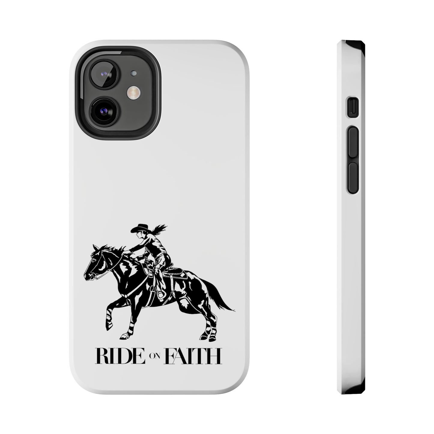 Ride on Faith iPhone Cases