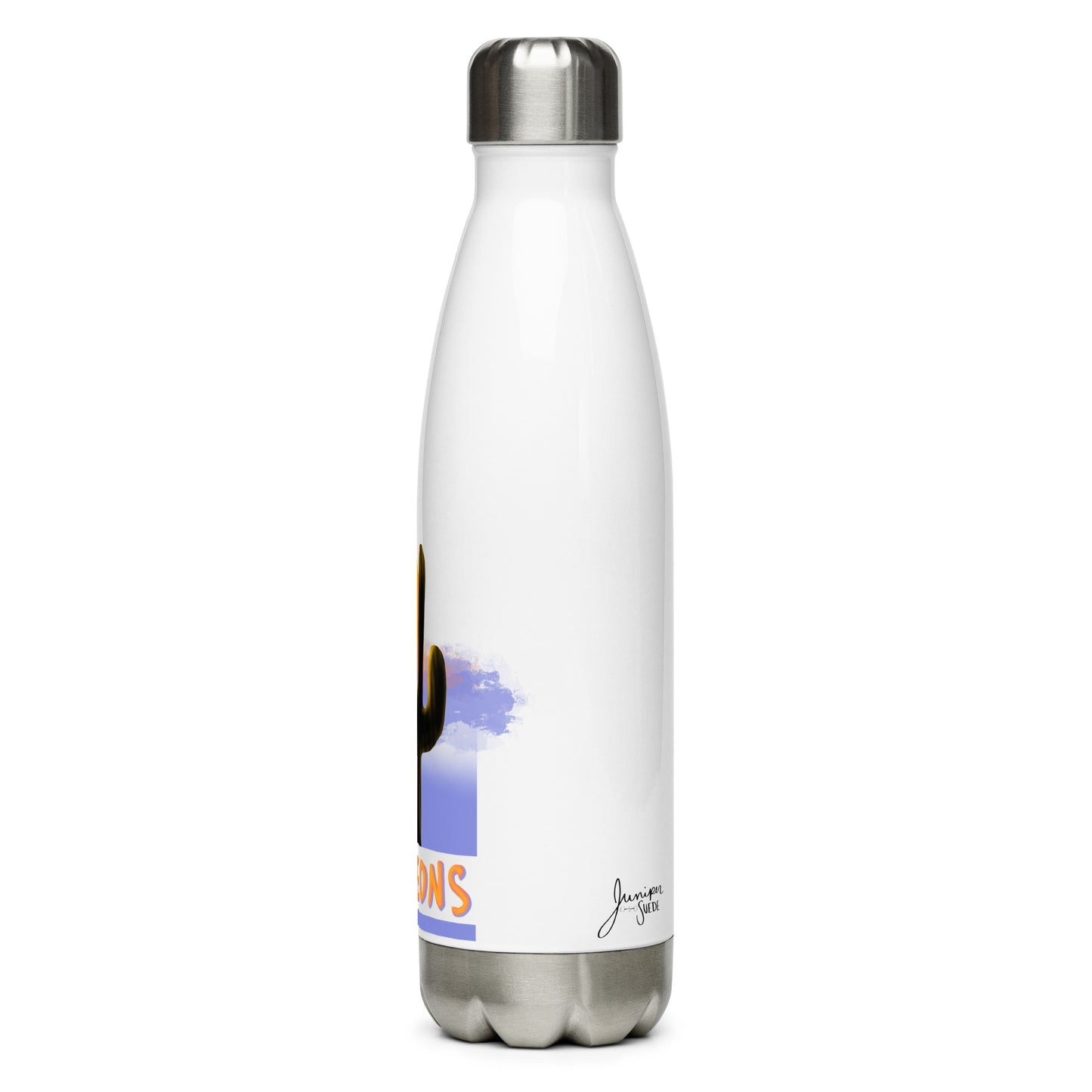 Nature's Neons Stainless Steel Water Bottle